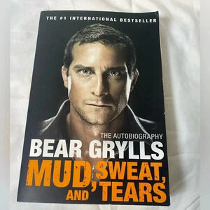 Bear Grylls - Mud,sweat and tears - the autobiography soft cover book